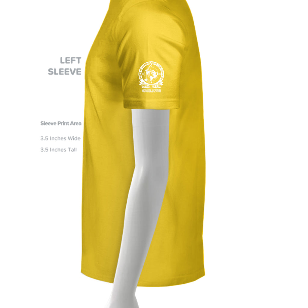 MAIZE YELLOW - 3001C - SLEEVE_LEFT